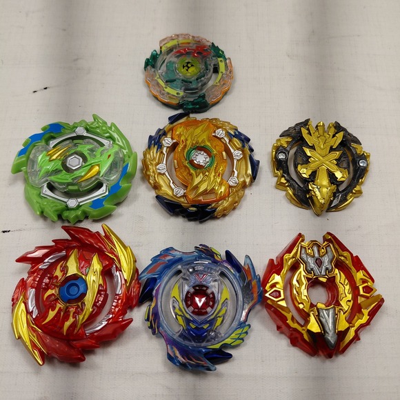 Hasbro Other - Hasbro Beyblade Burst Energy Layer Lot 7pc Valtryek Spryzen Xcalius Luinor Mixed